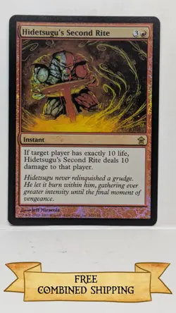 Hidetsugu's Second Rite Saviors of Kamigawa Foil - Image 1
