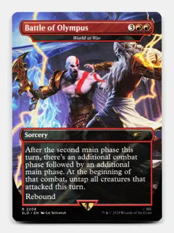 MTG: Battle of Olympus - World at War | Secret Lair Drop Series 2208 NM - Image 1