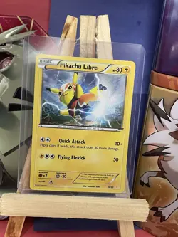 Pokemon TCG Pikachu Libre XY Trainer Kit 30/30 Holo 80 HP English - Image 1