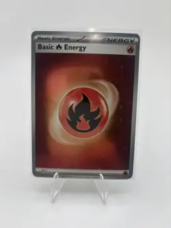 BASIC FIRE ENERGY 002 151 POKEMON (COSMOS HOLO RARE, NM) - Image 1