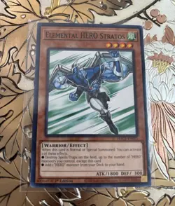 Yugioh Elemental HERO Stratos HAC1-EN015 1st Edition Duel Terminal - Image 1