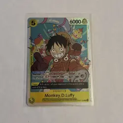 Monkey.D.Luffy OP07-109 SR Super Rare ONE PIECE 500 Years in the Future ENGLISH - Image 1
