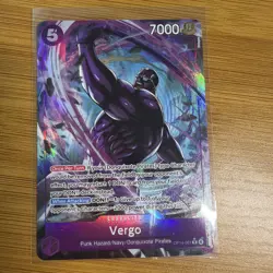 Vergo OP14-061 Alternate Art One Piece TCG The Azure Sea’s Seven - Image 1