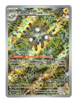 Magneton 159 Pokemon Center Stamped Surging Sparks Promo Pokemon Card NM - Image 1