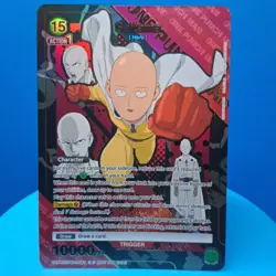 Saitama (061) (Gold) - Union Arena Promotion Card One Punch Man - Image 1
