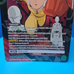 Saitama (061) (Gold) - Union Arena Promotion Card One Punch Man - Image 2