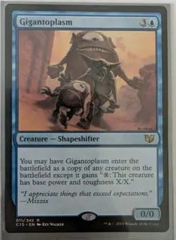 Gigantoplasm Commander 2015 - MTG RARE - Image 1