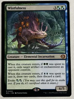 1x Wistfulness Regular 0252 ECL NM Near Mint MTG - Image 1