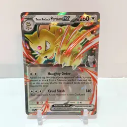 Pokemon Team Rocket's Persian Ex #218 NM Scarlet & Violet Promos - Image 1
