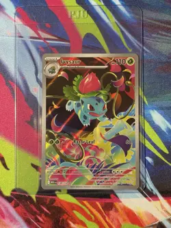 Pokemon TCG Ivysaur 134/132 ME01: Mega Evolution Illustration Rare Near Mint - Image 1