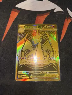 Pokemon Mega Charizard Y EX Gold Hyper Rare - Freshly opened - Image 1