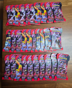 Pokemon TCG Destined Rivals Sleeved Booster Packs Lot of 30 New Factory Seal - Image 1