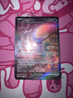 2023 Mew ex SVP 053 Pokemon Scarlet Violet 151 Black Star Promo Full Art SEALED - Image 1