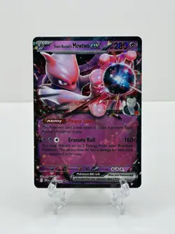 🔥Pokemon TCG-Team Rocket's Mewtwo ex-081/182-Sv10: Destined Rivals-Holo-M/NM!🔥 - Image 1