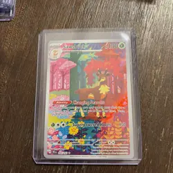 Pokemon TCG Sawsbuck Illustration TEF Temporal Forces 166/162 - Image 1