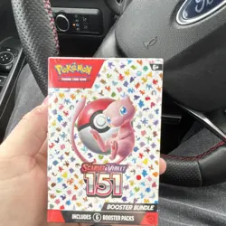 Pokemon Scarlet & Violet 151 Booster Bundle Mew 6-Pack English 2023 - Image 1