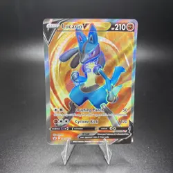 Lucario V SWSH213 - Pokemon SWSH: Sword & Shield Black Star Promo - Holo - NM - Image 1