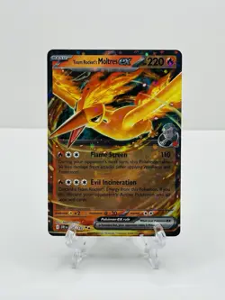 🔥Pokemon TCG-Team Rocket's Moltres ex-031/182-Sv10: Destined Rivals-Holo-M/NM🔥 - Image 1
