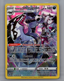 Galarian Obstagoon TG10/TG30 - Pokemon TCG Astral Radiance Sword Shield Holo NM - Image 1