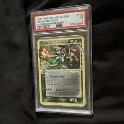 Pokemon Gold Star Charizard Holo EX Dragon Frontiers 100/101 PSA Ultra Rare - Image 5