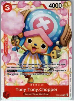 Tony Tony.Chopper EB01-006 SR English Memorial Collection - One Piece Card - NM - Image 1
