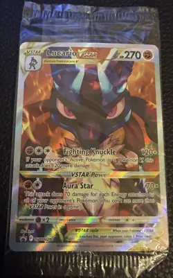 Lucario VSTAR #SWSH291 Sword & Shield Promo Card Pokemon Sealed - Image 1