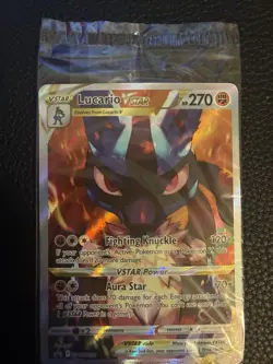 Lucario VSTAR #SWSH291 Sword & Shield Promo Card Pokemon Sealed - Image 3