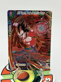 SS4 Vegeta Peak of Primitive Power Dragon Ball Super Card Game - BT8-136 SCR - Image 1