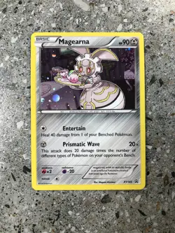 Pokemon TCG Cards Magearna XY165 Black Star Promo Holo MINT - Image 1