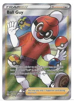 Ball Guy (Full Art) 065/072 Shining Fates Ultra Rare Holo Pokemon TCG - NM - Image 1
