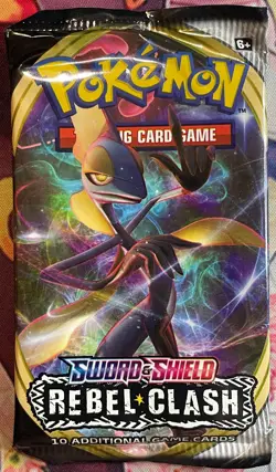 Rebel Clash Booster Pack - 1x NEW English Factory Sealed Pokemon 2020 - Image 3