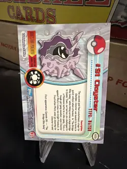 Pokemon - Topps 1999 - #91 Cloyster - Non Holo - Blue Logo - NM - Image 2