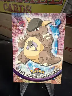 Kangaskhan #115 Topps Blue Label TV Animation Edition Non Holo Pokemon 1999 NM - Image 1