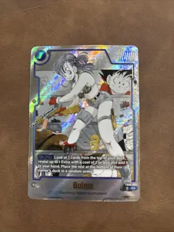Bulma FB06-035 Gold Alternate Art Dragon Ball Manga Booster Card Fusion World - Image 1