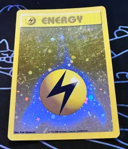 Lightning Energy (WotC 2002 League Promo) League & Championship Cards Holo Swirl - Image 1