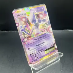 Pokemon TCG Evolutions Mewtwo EX Ultra Rare Card 52/108 NM - Image 2