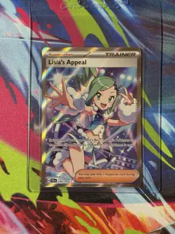 Pokemon TCG Lisia's Appeal Full Art Trainer Card 234/191 Surging Sparks - Image 1