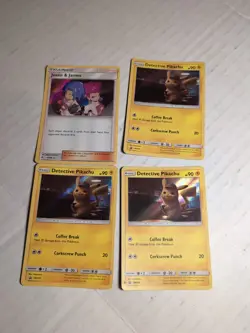 Pokemon Card Lot Of 4 2019 Holo Cards - Image 1