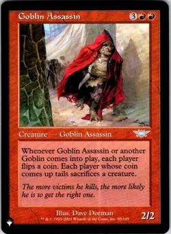 Magic | LIST | Goblin Assassin | 95/145 | Normal | NM - Image 1
