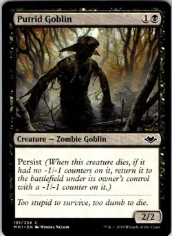 Magic | MH1 | Putrid Goblin | 101 | Normal | NM - Image 1