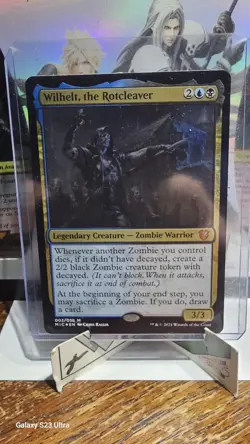Wilhelt, the Rotcleaver (Display Commander) - Thick Stock Commander: Innistrad: - Image 1