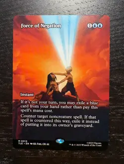 Force of Negation (Mythic - Borderless) MTG Avatar: The Last Airbender! - Image 1