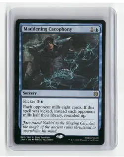 Maddening Cacophony - Zendikar Rising (ZNR) - Image 1