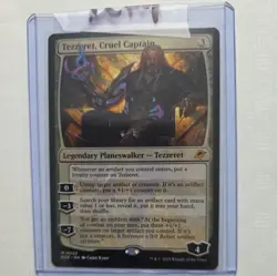 MTG Edge of Eternities Tezzeret, Cruel Captain mythic #0002 planeswalker - Image 5
