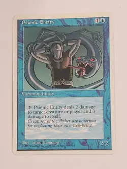MTG Psionic Entity (4th Edition/Blue/R) - BGM - Image 1