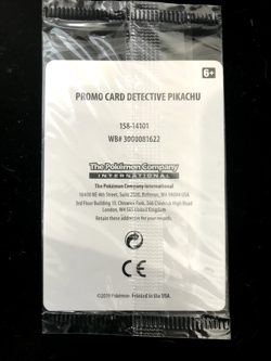 Pokemon 2019 Black Star Promo SM190 DVD Stamped Holo Detective Pikachu Sealed NM - Image 2