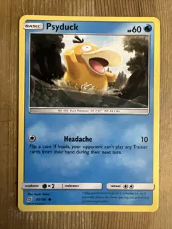 Pokemon 1x Psyduck - 26/181 - Common Sun & Moon: Team Up LP - Image 1