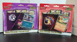 Pokemon TCG: Ascended Heroes Tech Sticker Collection Charmander & Gastly Set/2 - Image 1