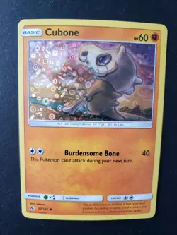 Cubone 57/131 General Mills Promo Pokemon Holo Rare LP - Image 1