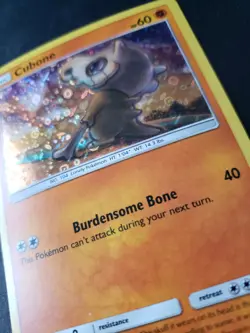 Cubone 57/131 General Mills Promo Pokemon Holo Rare LP - Image 2